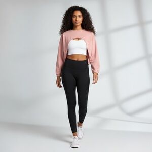 New Nike Dri Fit Top Reversible in Pink Size XL